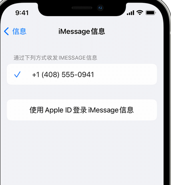 淮上apple维修iPhone上无法正常发送iMessage信息